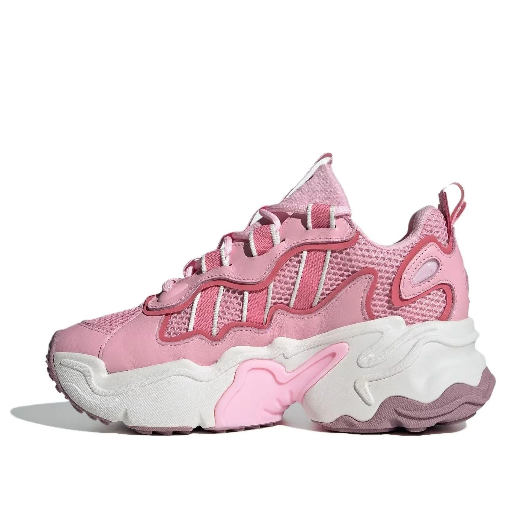 (WMNS) adidas originals Ozthemis 'Pink White' IH0839 - 1