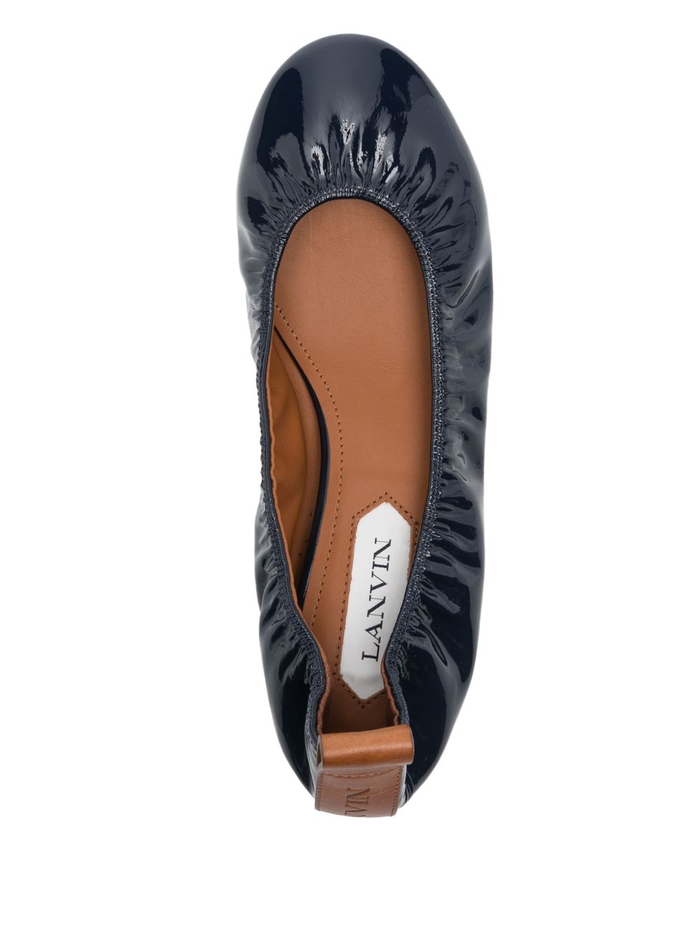 The leather ballerina flat - 4