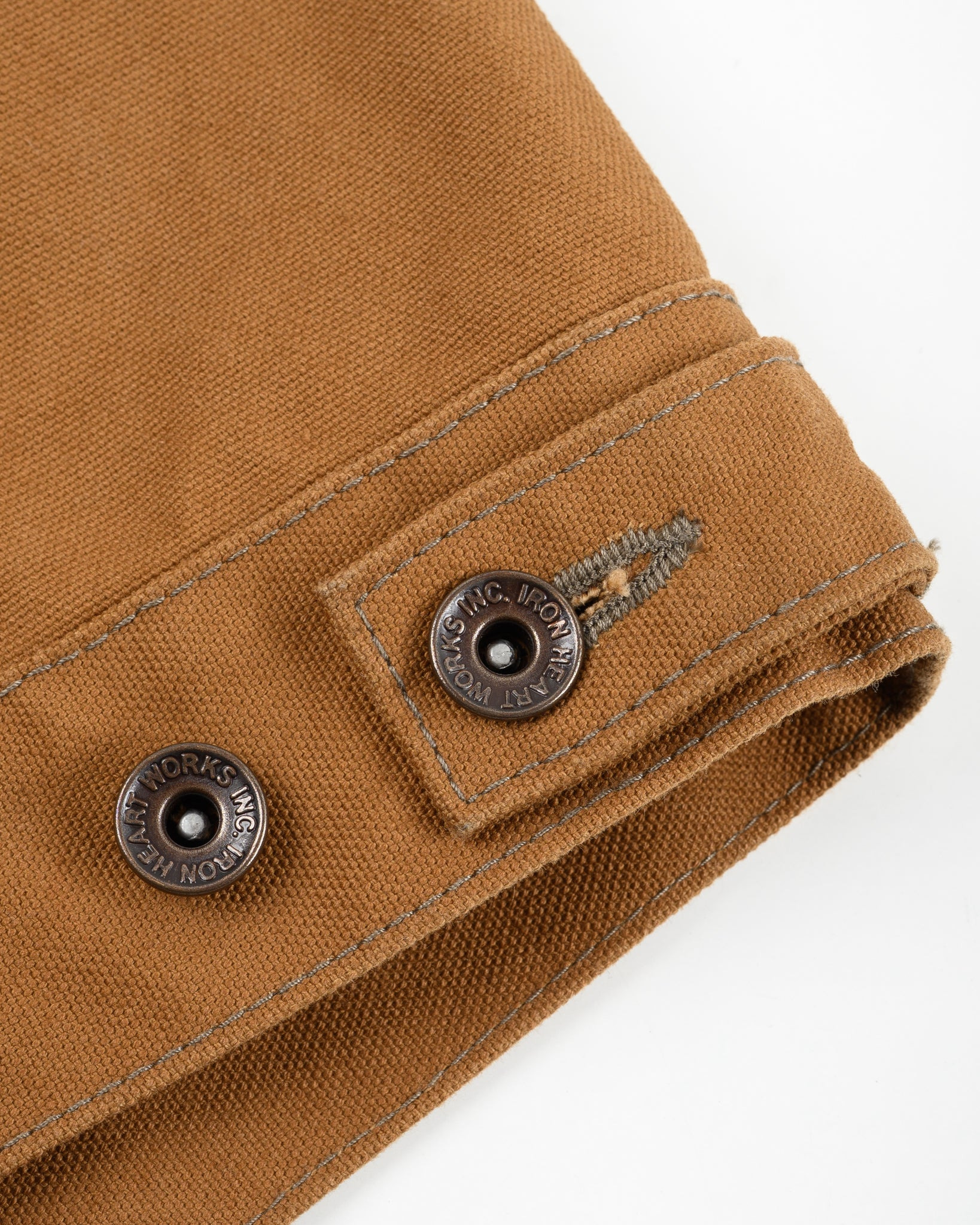 IH-2526J 17oz Duck Modified Type III Jacket -  Brown - 16