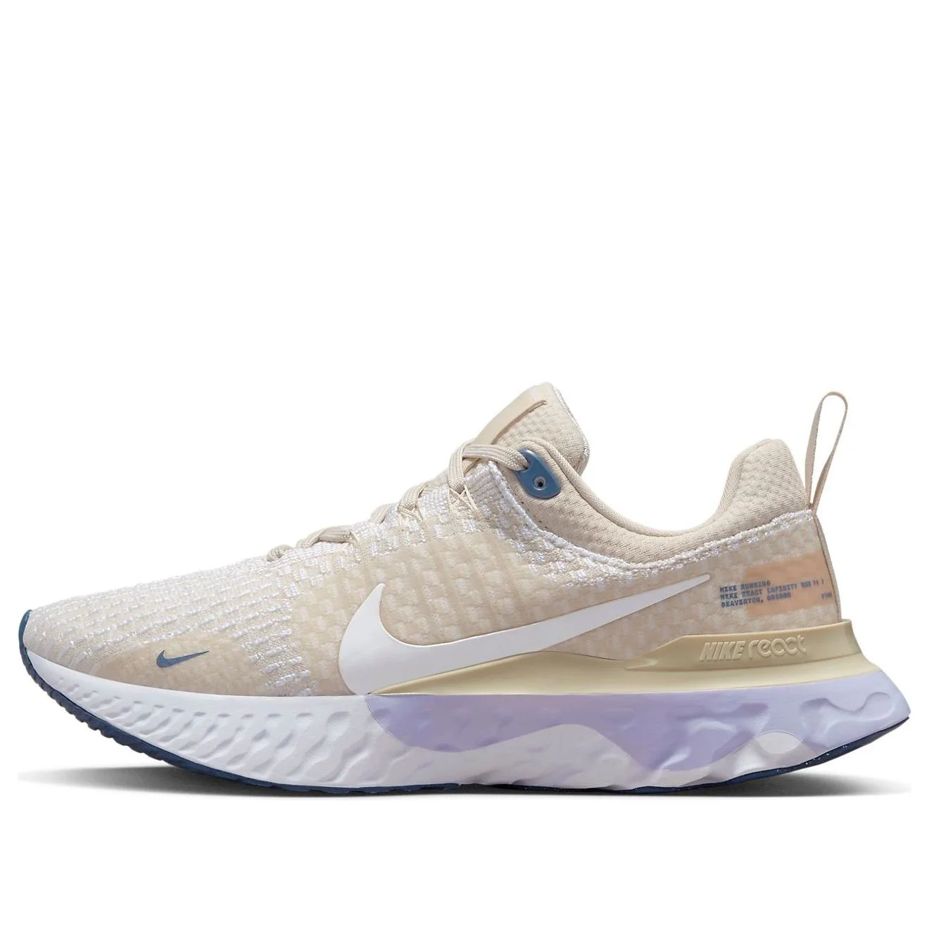 (WMNS) Nike React Infinity Run Flyknit 3 'Oat' DZ3016-101 - 1