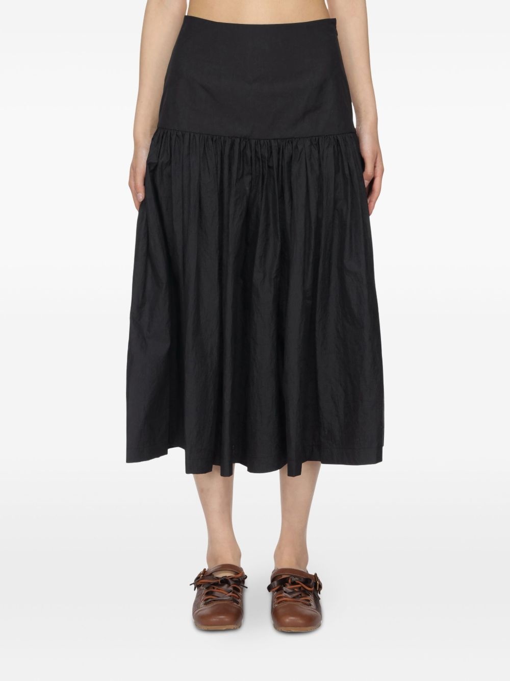 gathered skirt - 3