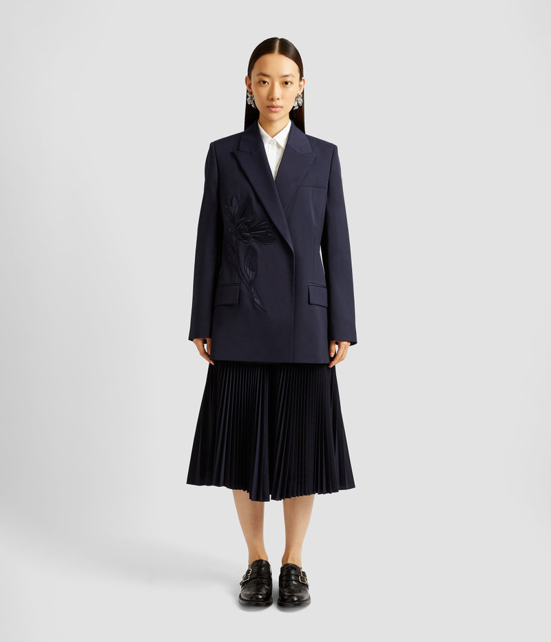 DOUBLE BREASTED BELTED BLAZER 6