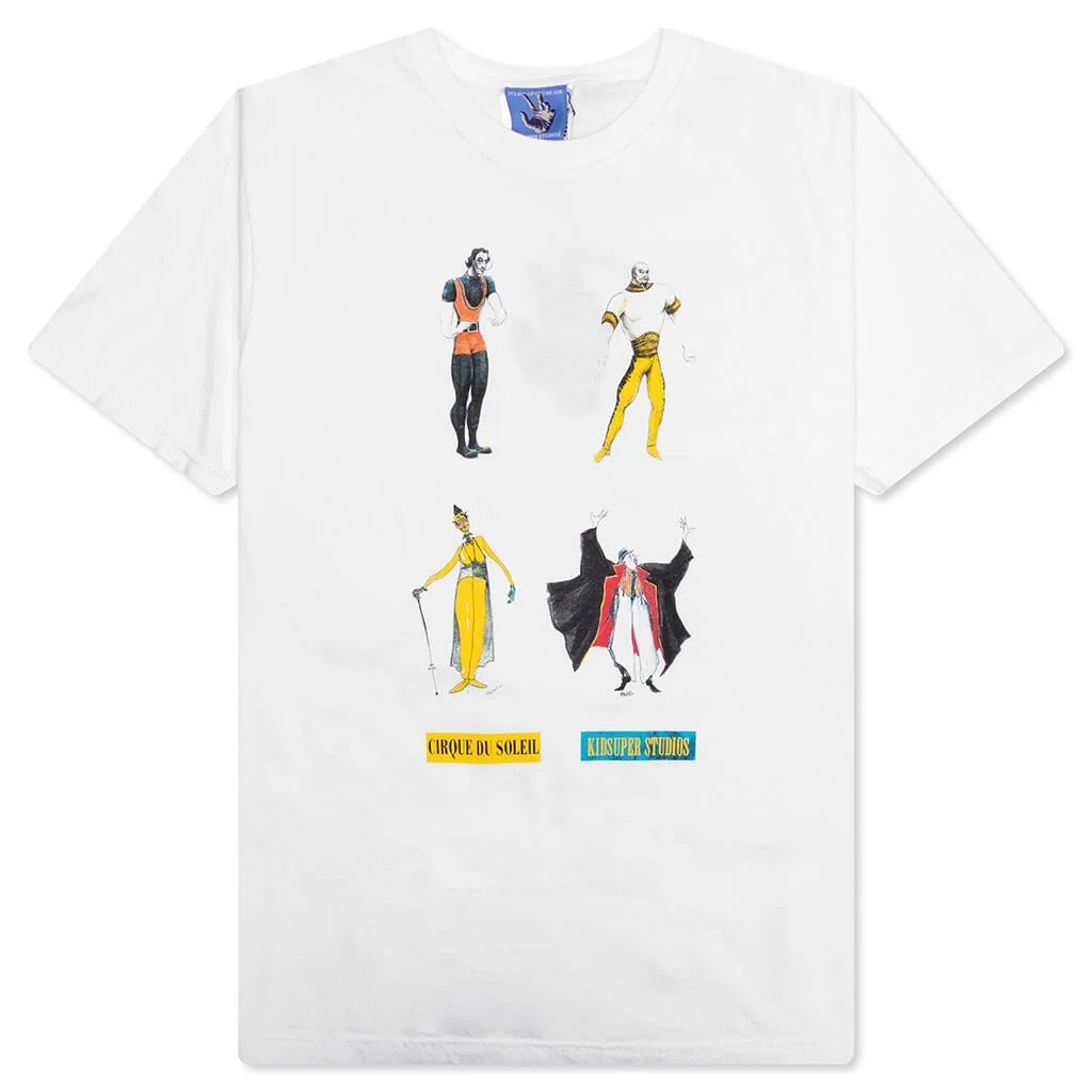 CDS SKETCHES TEE - WHITE - 1