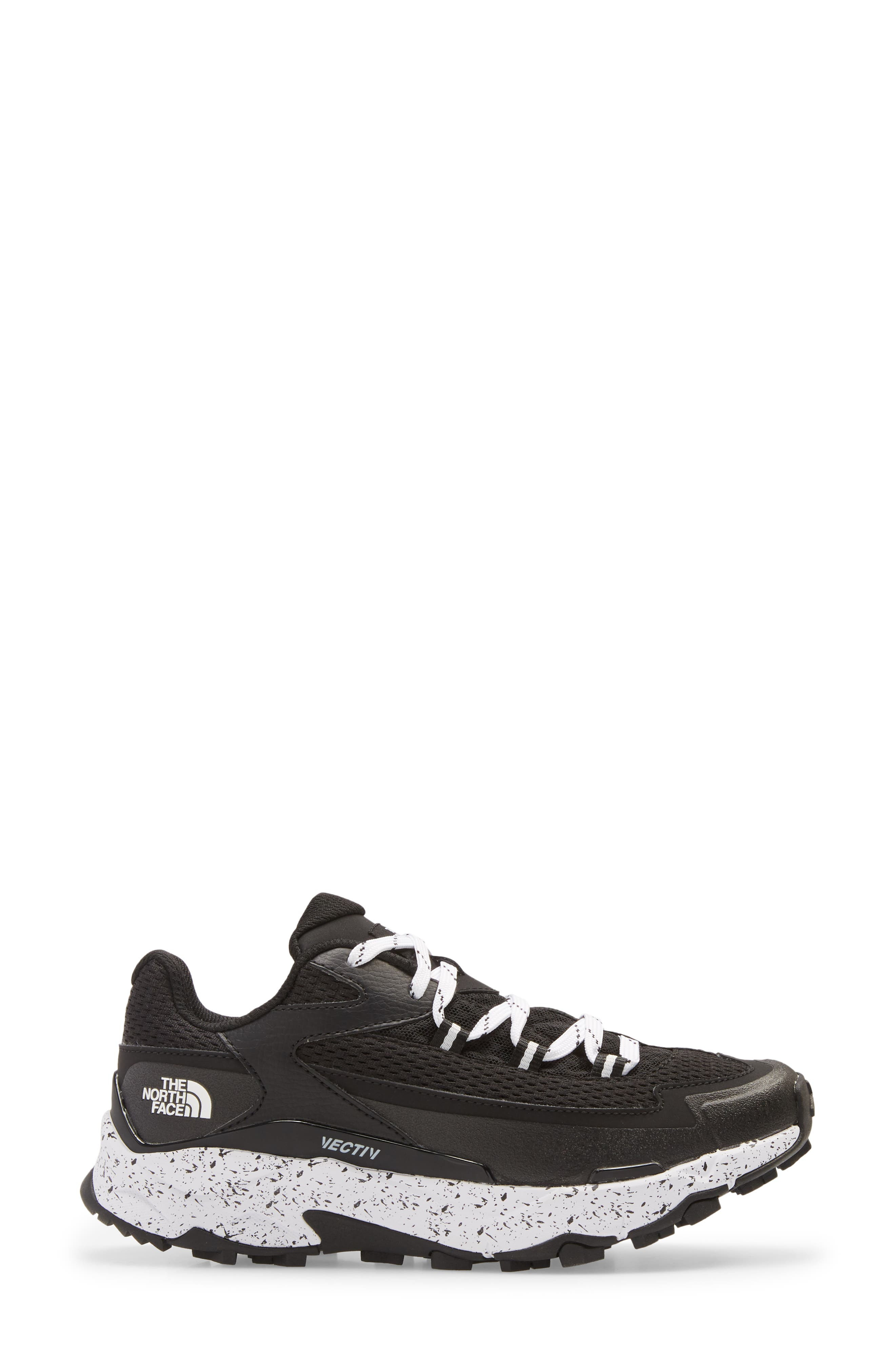 The North Face VECTIV Taraval Water Resistant Trail Running Sneaker in Tnf Black/Tnf White at Nordst - 3