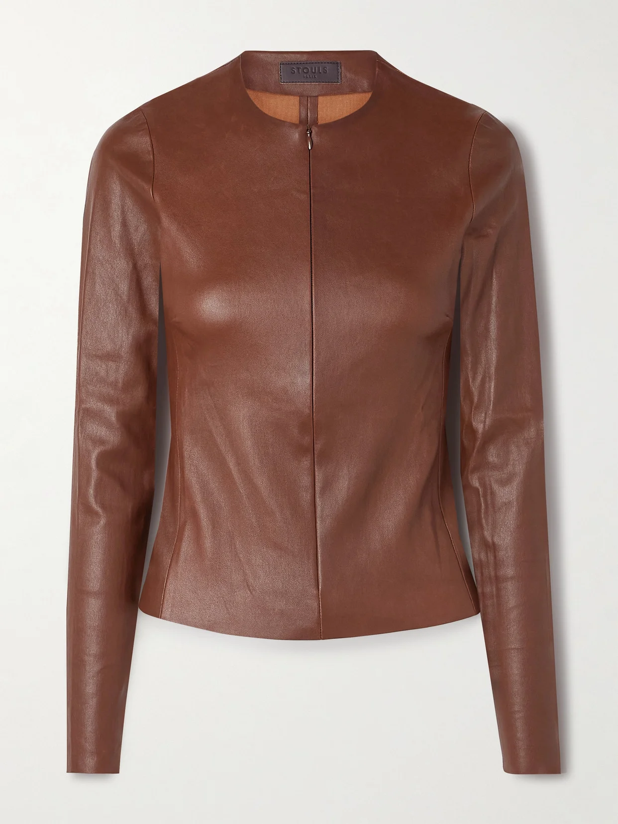 Imany Leather Top - 1