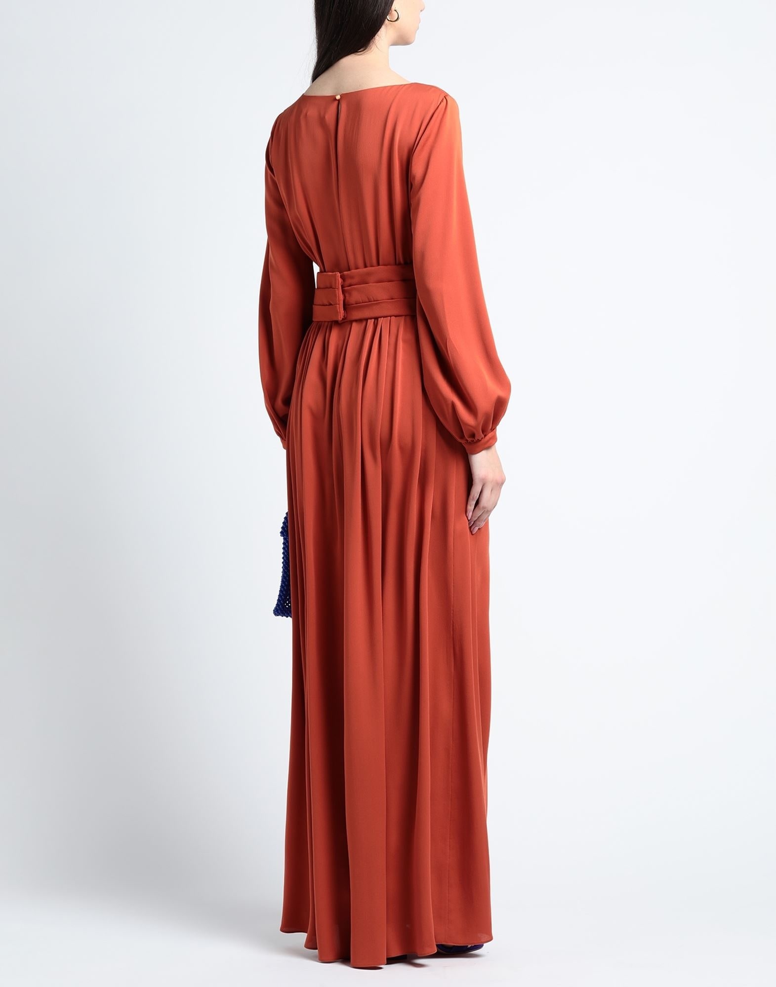 Rust Women's Elegant Dress - 3