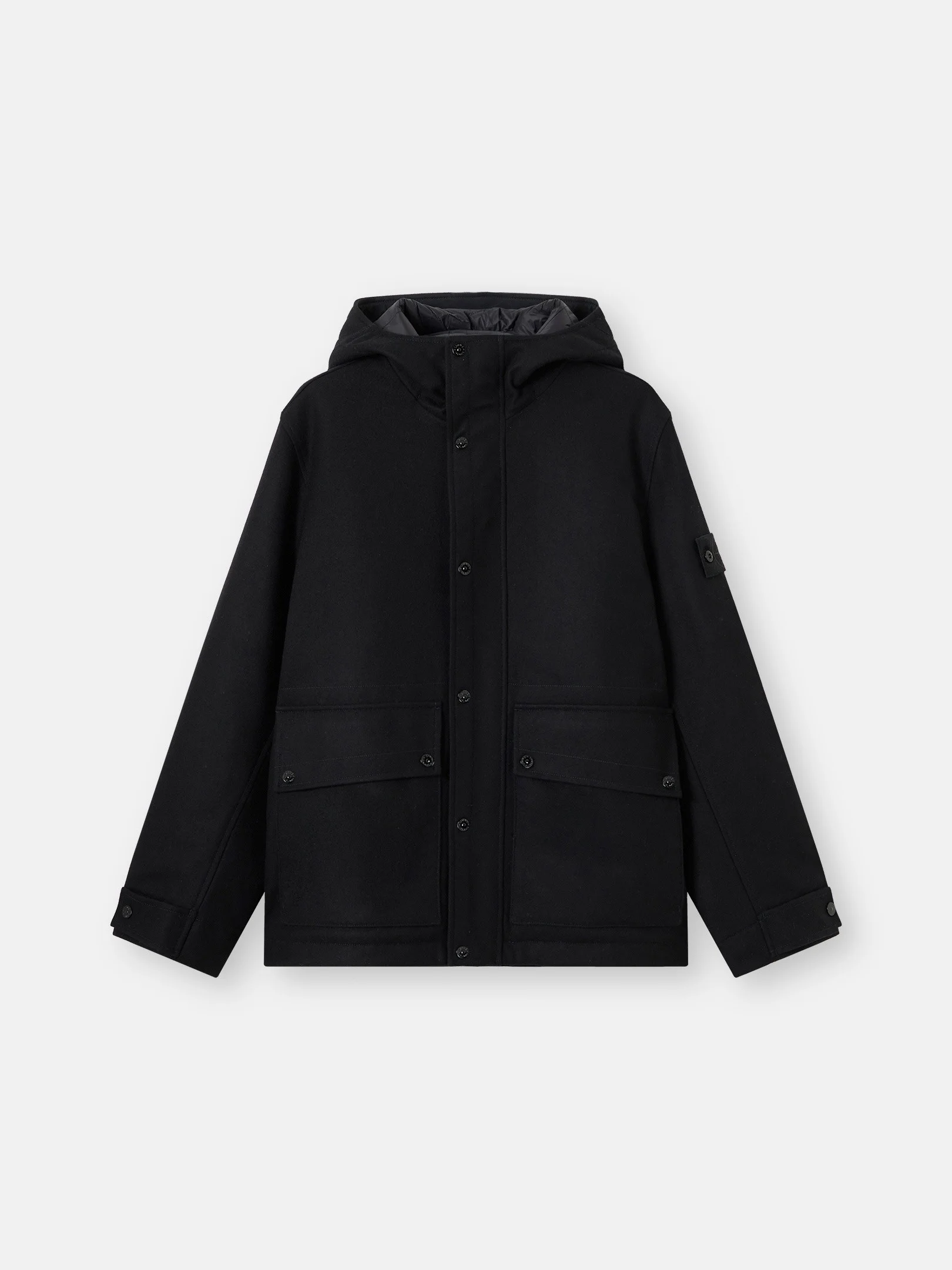 4100018 WOOL NYLON FLANNEL_S.I. GHOST - 1
