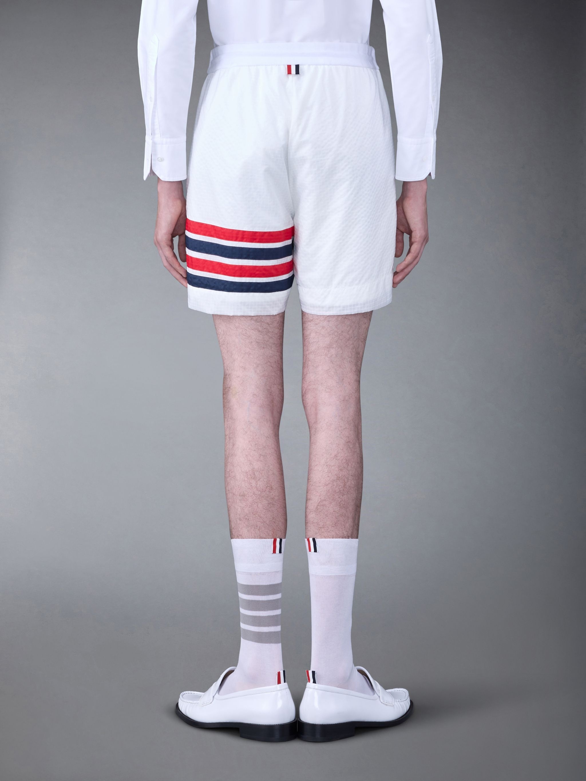 【THOM BROWNE】4 Bar Stripe Short Sleeve Dress/全国送料込み Thom Browne Cotton 4-Bar Stripe T-Shirt | Saks Fifth Avenue