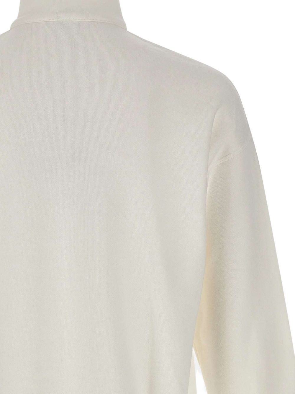 half-zip embroidered sweatshirt - 4