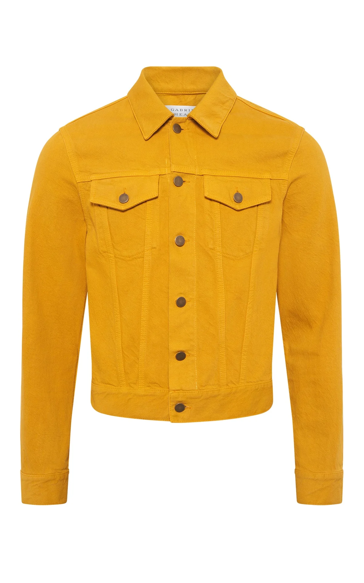 Barry Trucker in Golden Birch Recycled Cotton Denim - 1