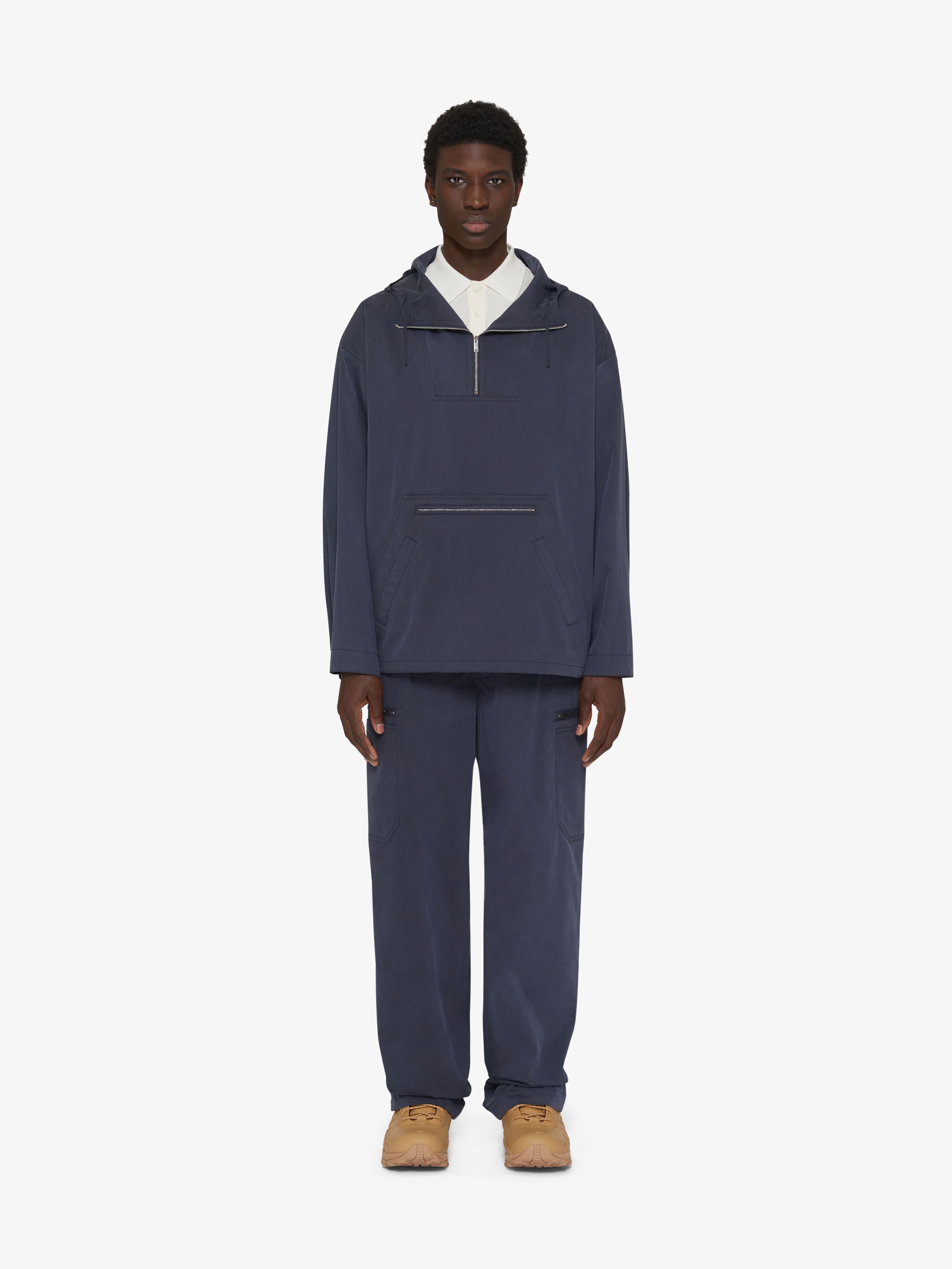 PARKA IN OZONE WASHED COTTON - 2