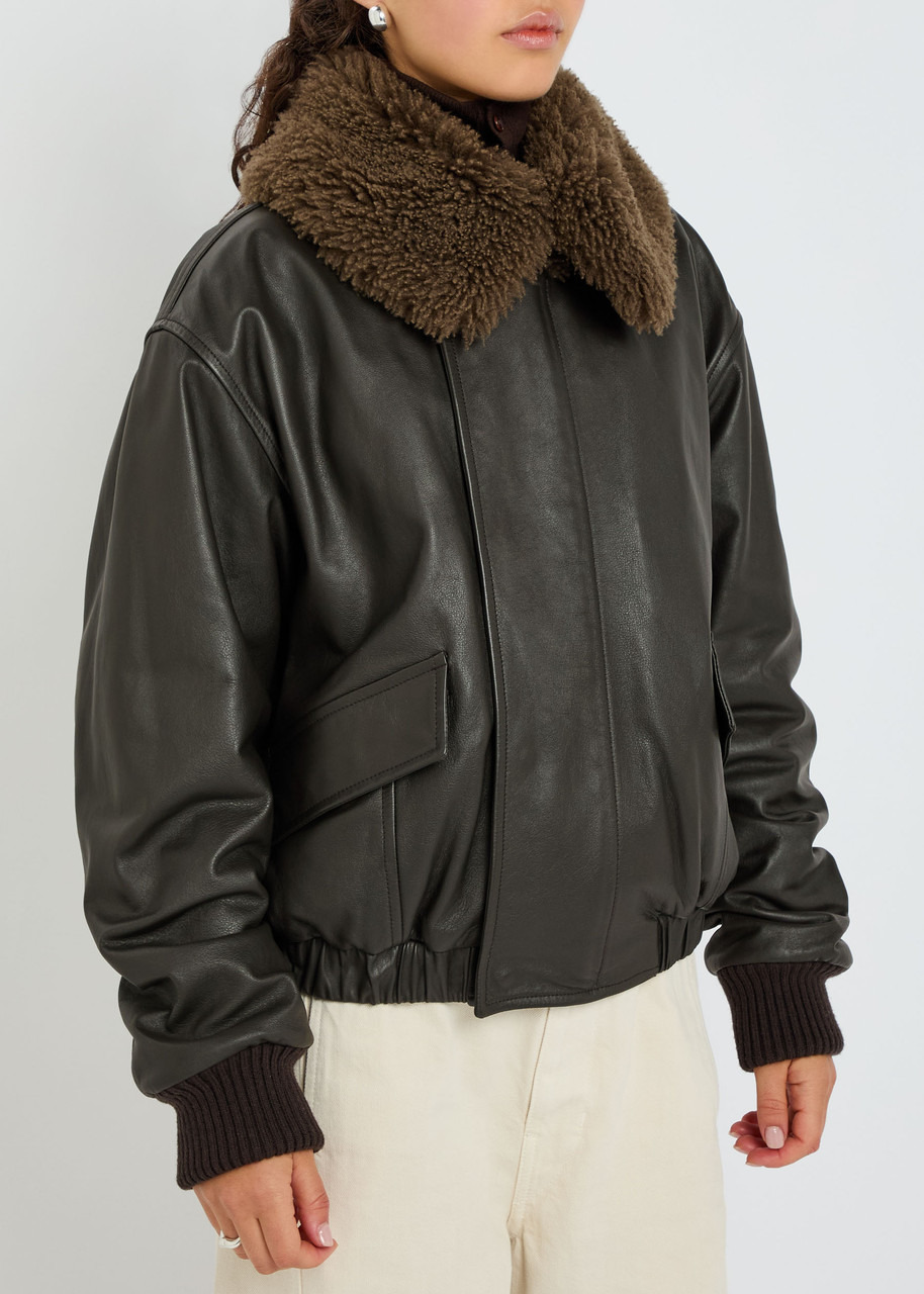 Lemaire Quilted Leather Jacket - 2