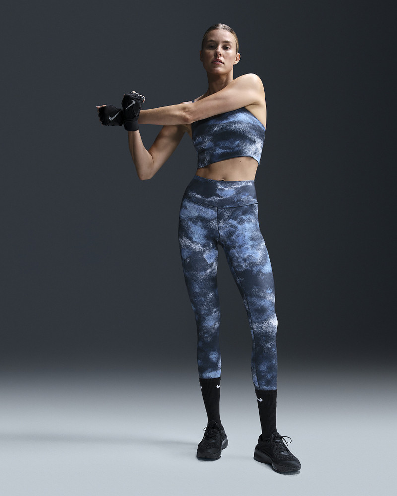 Nike One Women's High-Waisted 7/8 Printed Leggings 1