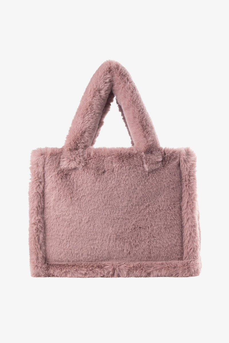 JADE | Faux Fur Tote Bag 1