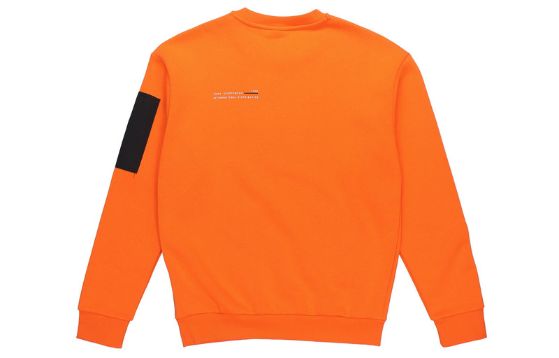 PUMA PUMA Casual Loose Round Neck Pullover Flame Orange 530291-23 outlook
