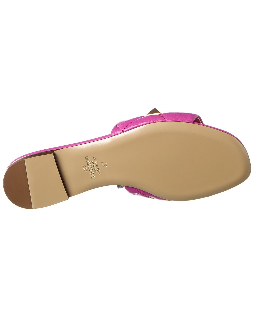 Valentino Roman Stud Leather Sandal - 4