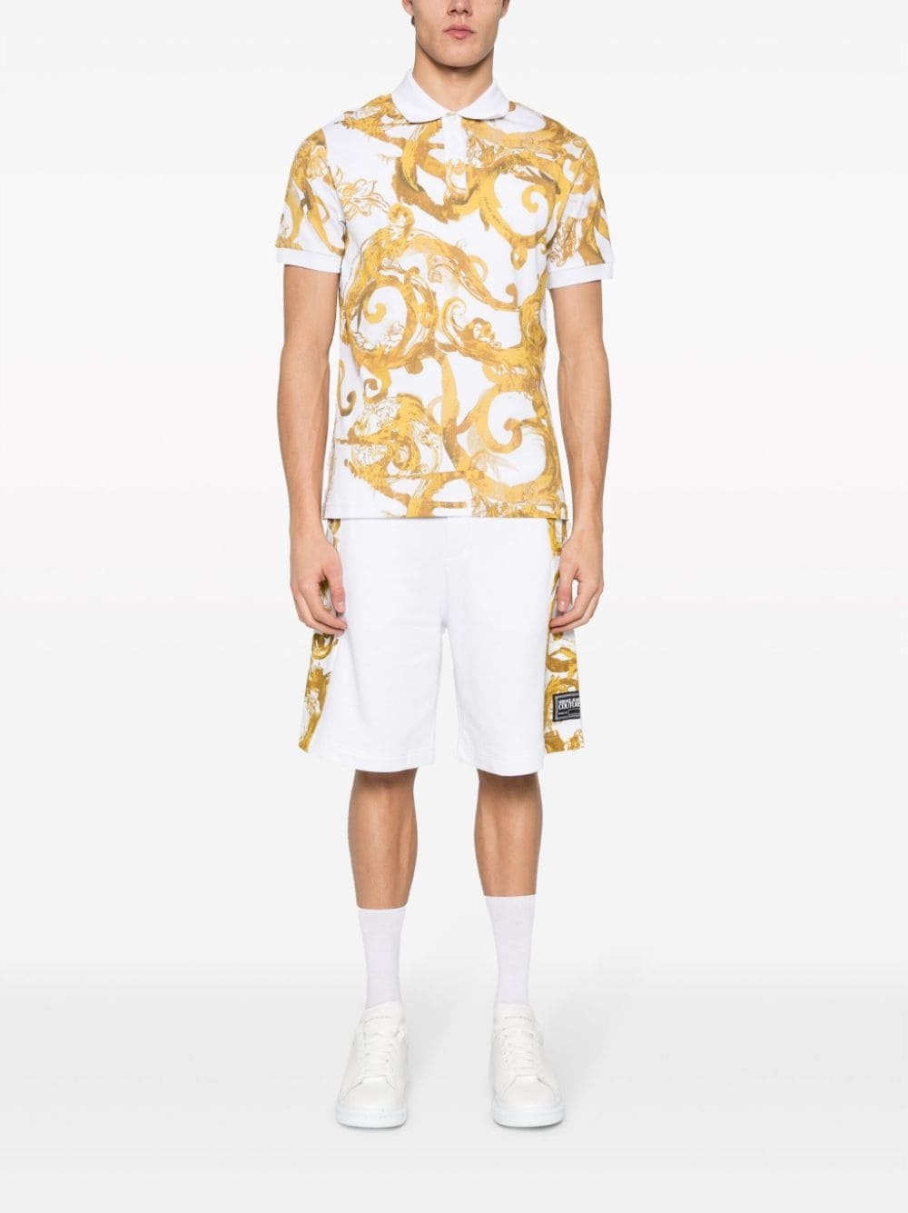 Watercolour Couture polo shirt - 2