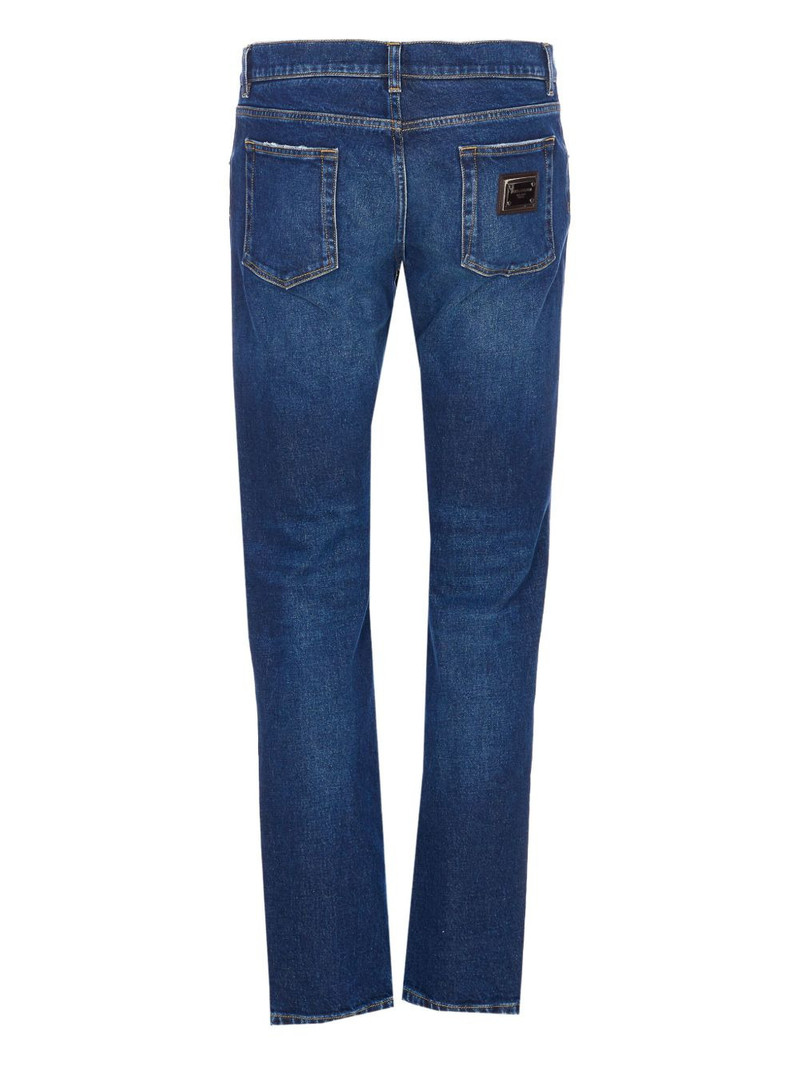 Dolce & Gabbana five-pocket slim-fit jeans outlook