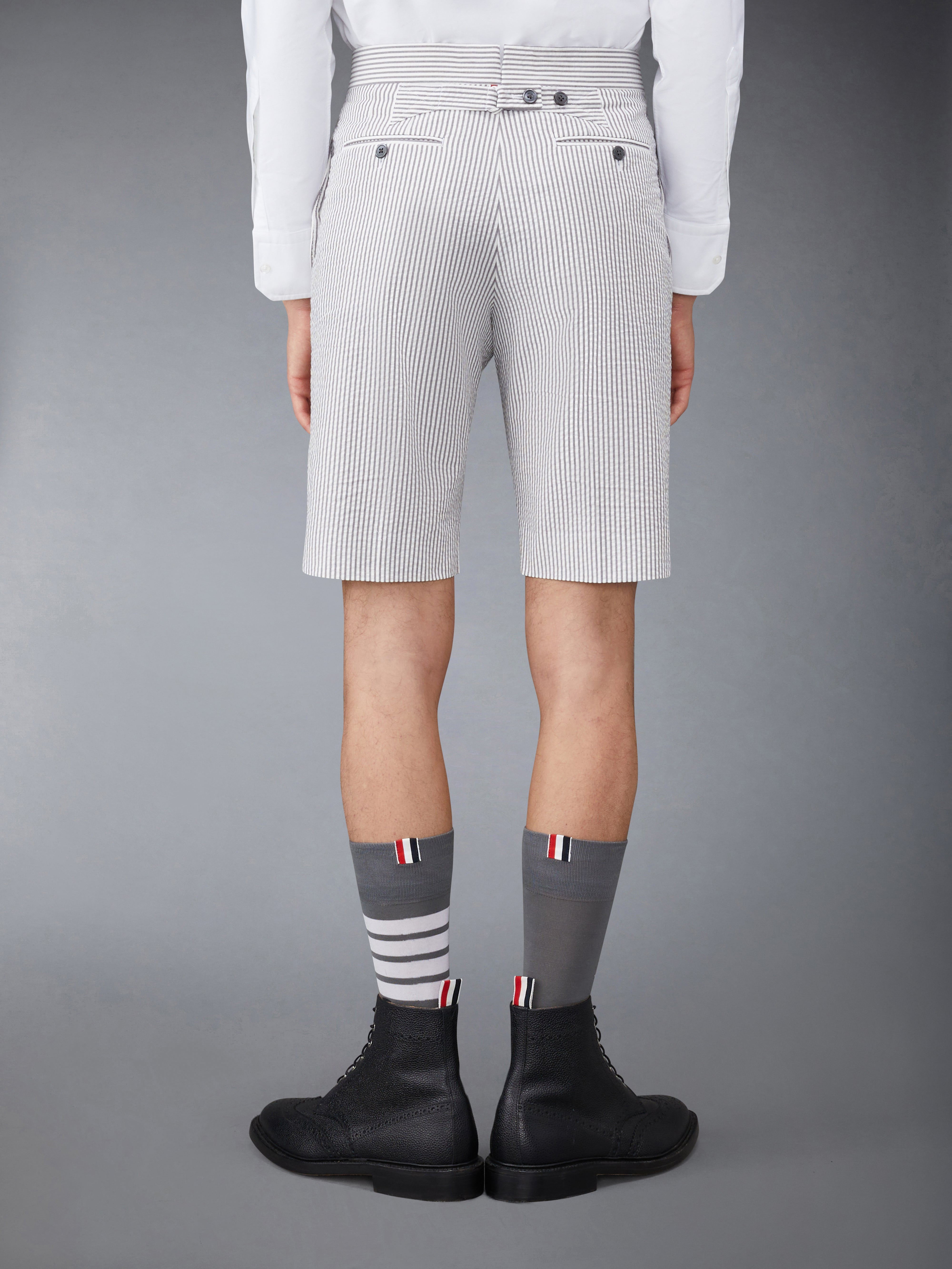 SEERSUCKER CLASSIC BACKSTRAP SHORT - 2