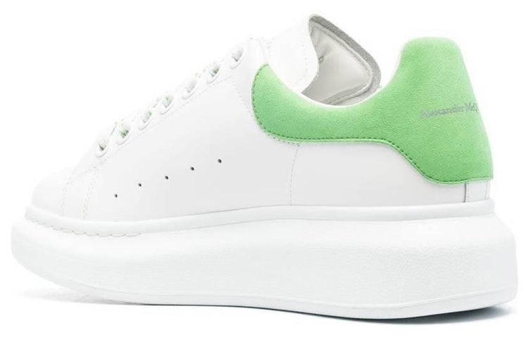 (WMNS) Alexander McQueen Oversized Shoes 'White Acid Green' 718139WHGP78964 - 3