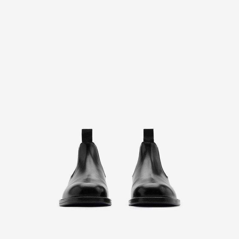 Leather Tux Low Chelsea Boots​ 3