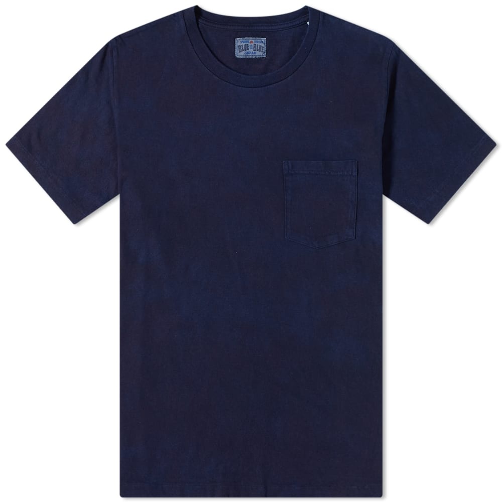 Blue Blue Japan Mt Fuji Sakura Tee - 1