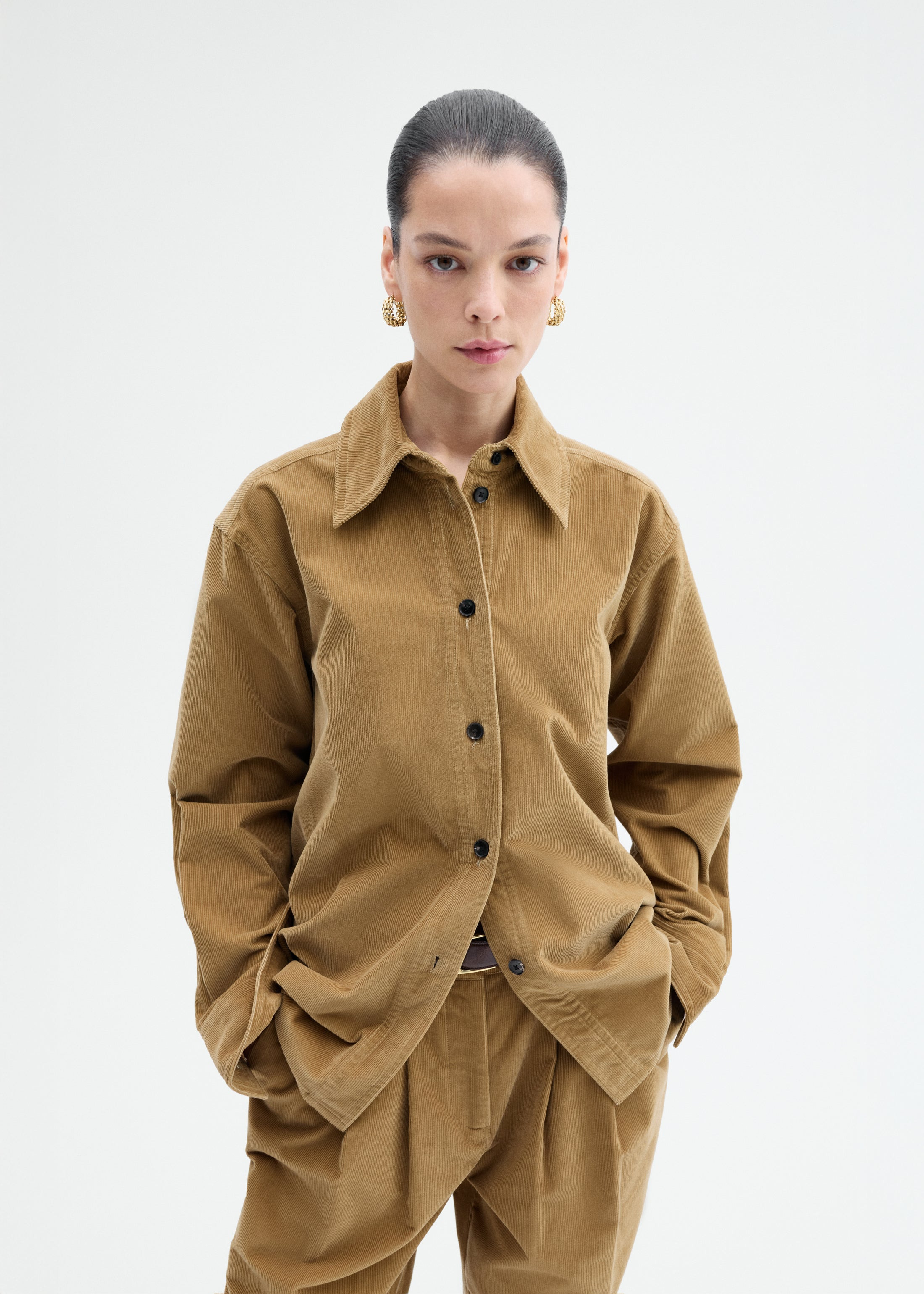 Corduroy Overshirt - 3