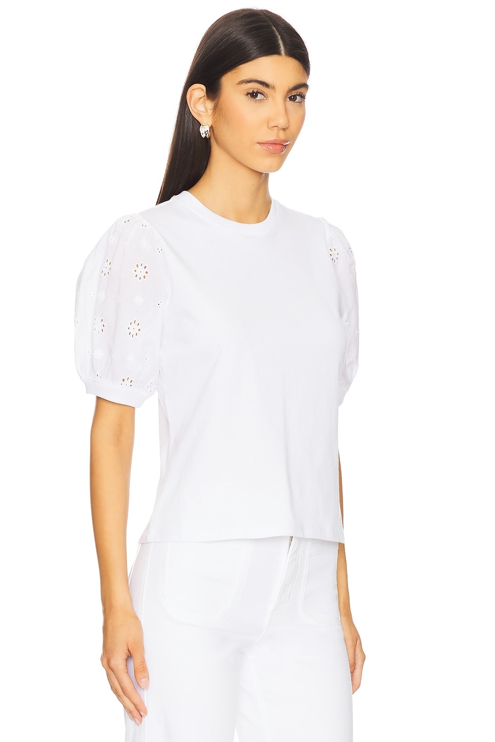 The Lace Sleeve Tee - 2