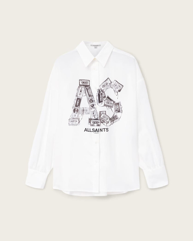 ADRIENNE PRINT SHIRT 1