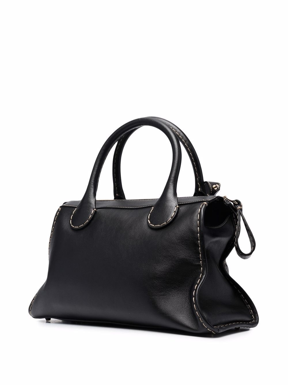 Edith medium leather handbag - 6