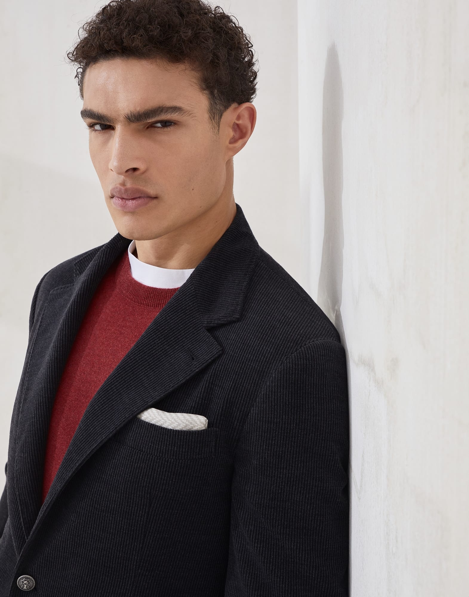 Silk chevron pocket square - 3