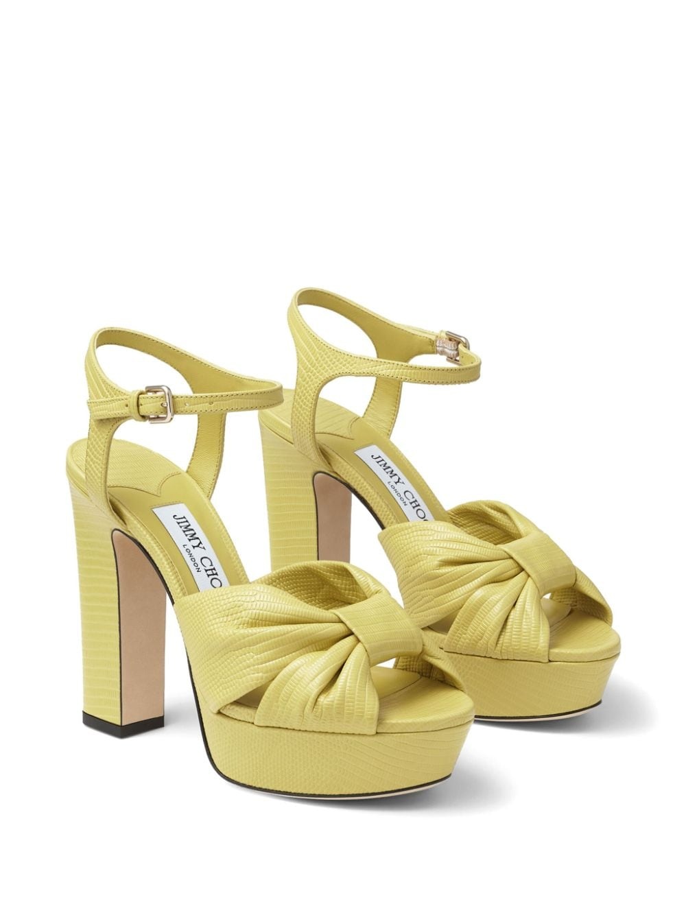 120mm Heloise leather platform sandals - 2