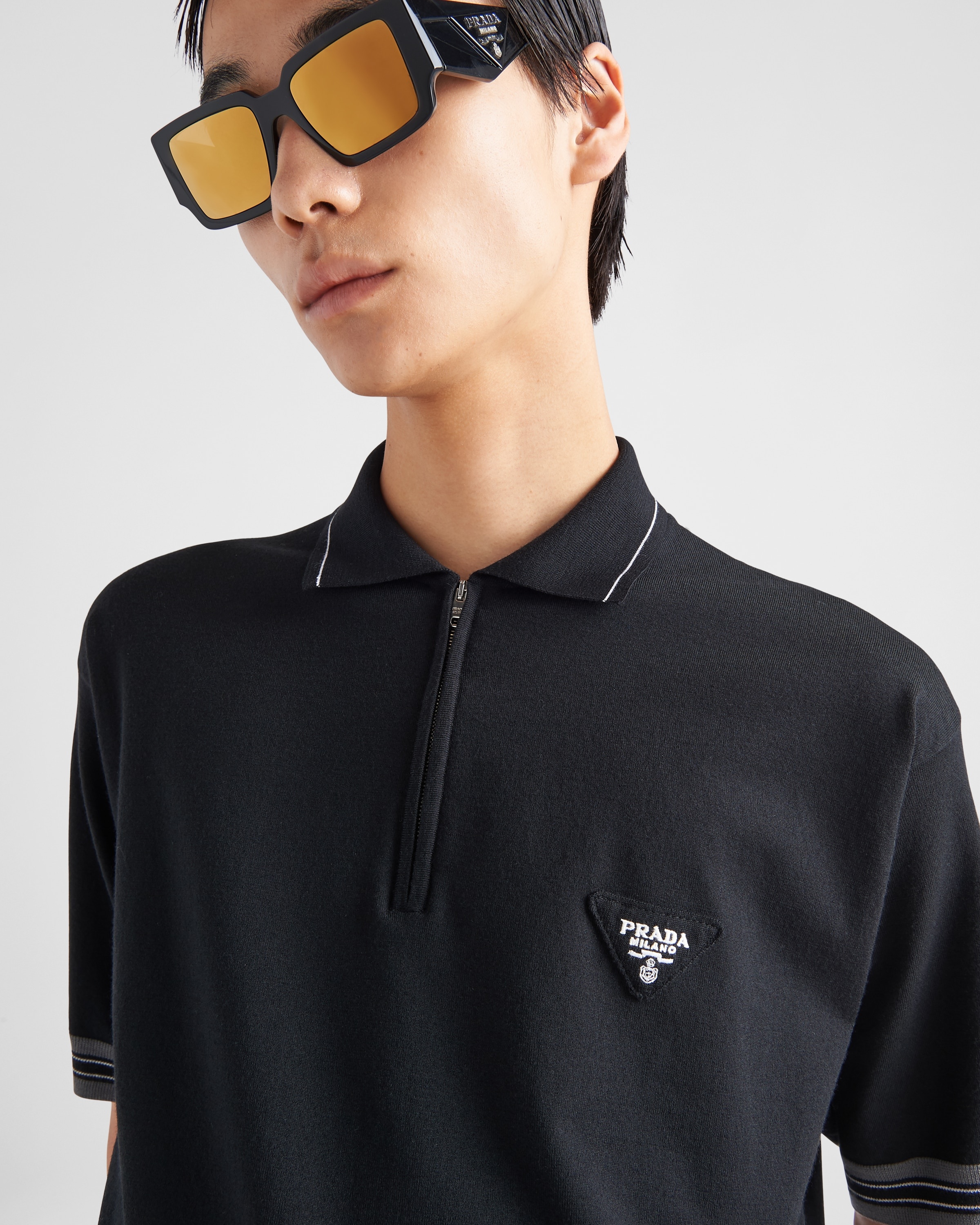 Superfine wool polo shirt - 3