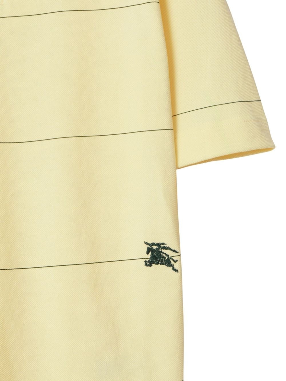 logo-embroidered cotton polo shirt - 5