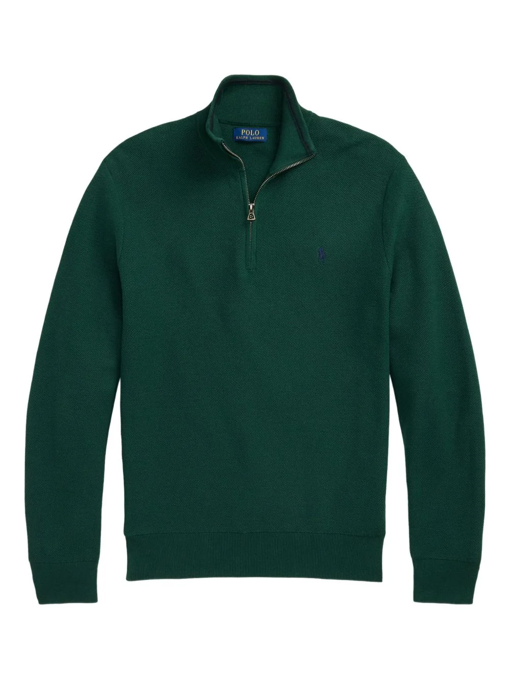 short-zip sweater - 1