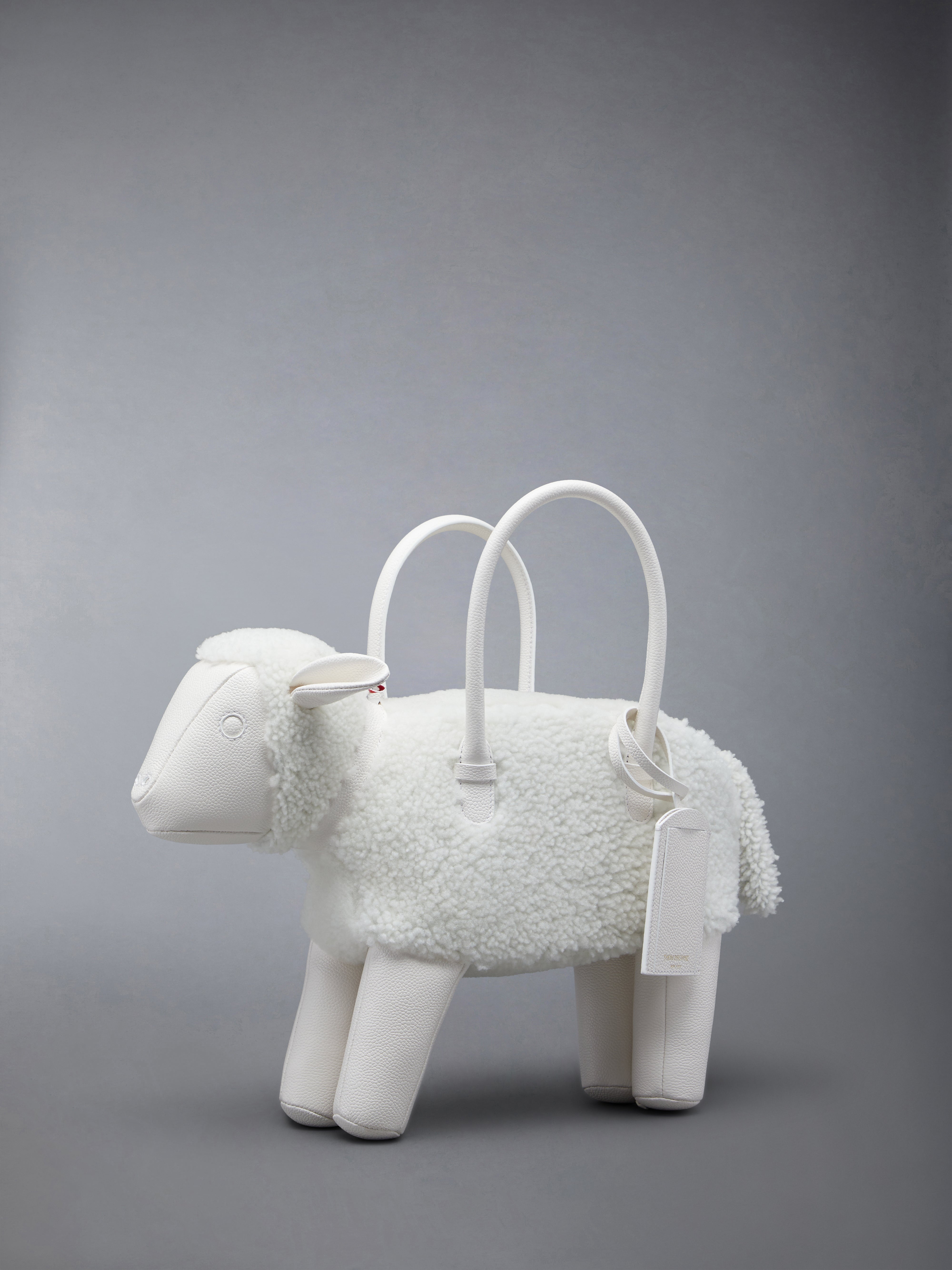 Sheep Bag In Shearling & Pebble Grain - 2