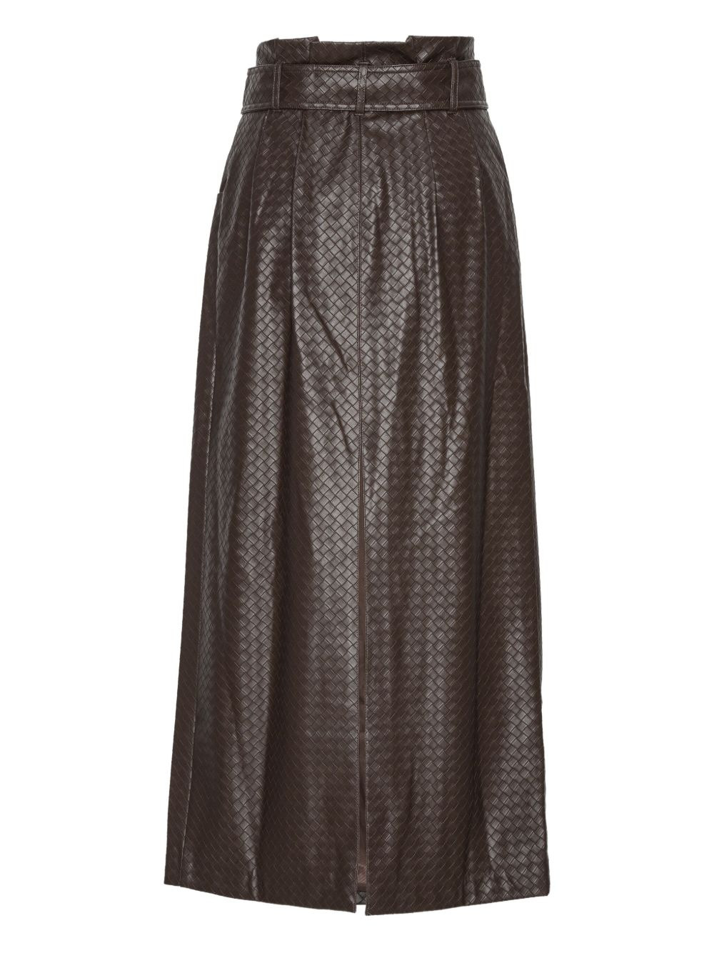 belted midi skirt - 5