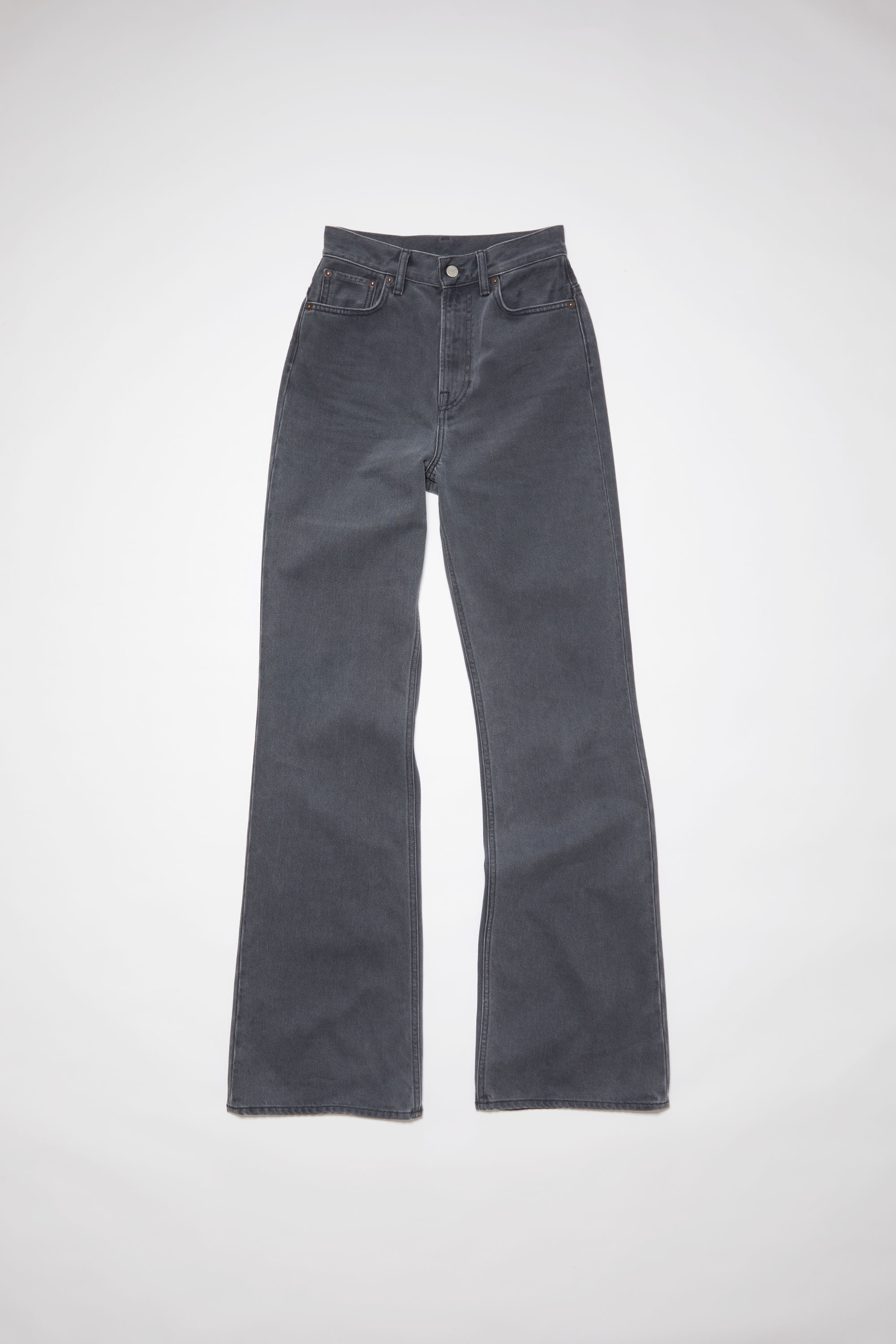 Bootcut fit jeans - Dark grey - 8