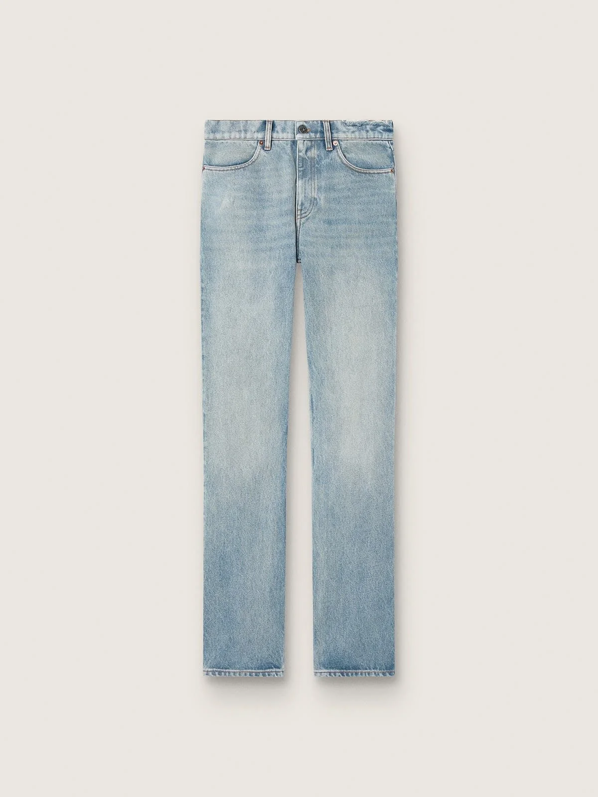 Women's light blue denim jeans - 1