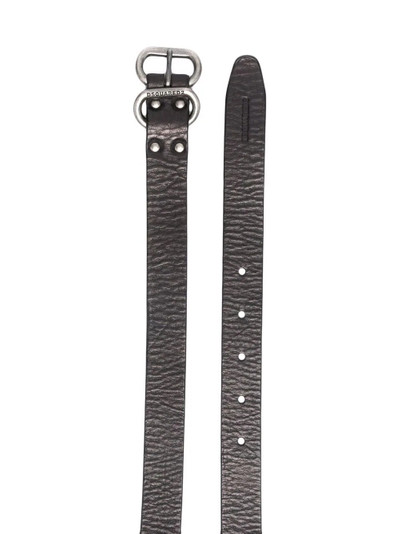 DSQUARED2 leather buckle belt outlook