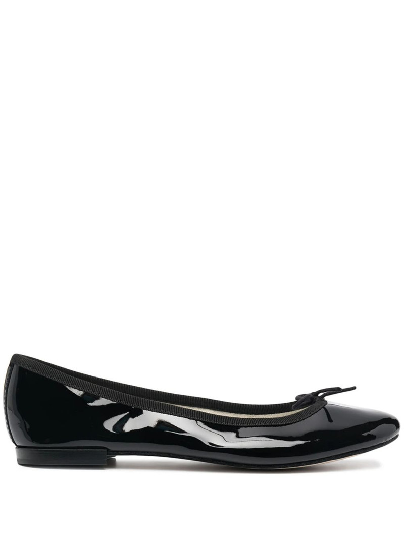Repetto glossy flat ballerina shoes outlook