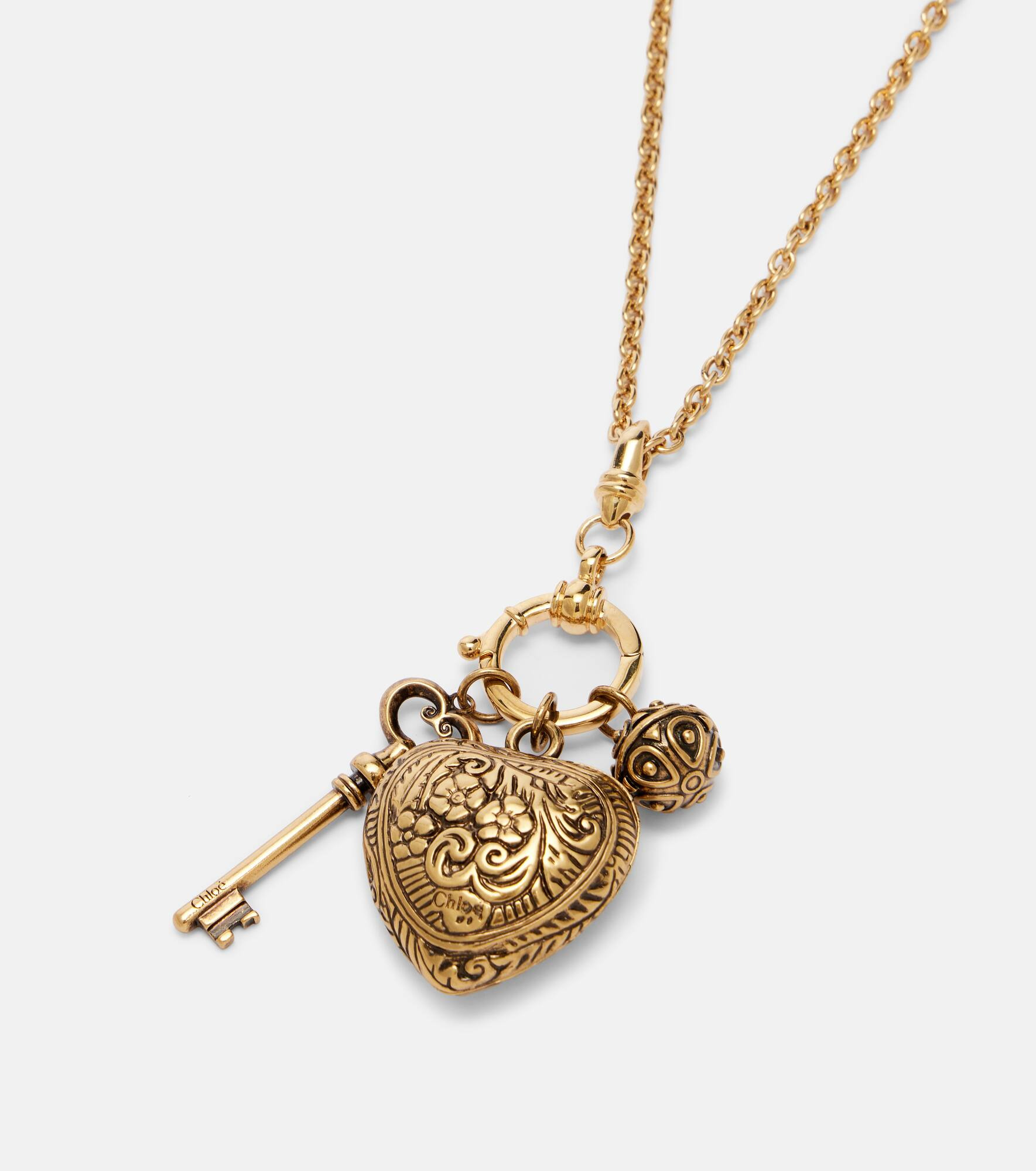 Château Treasures embellished chain necklace - 2