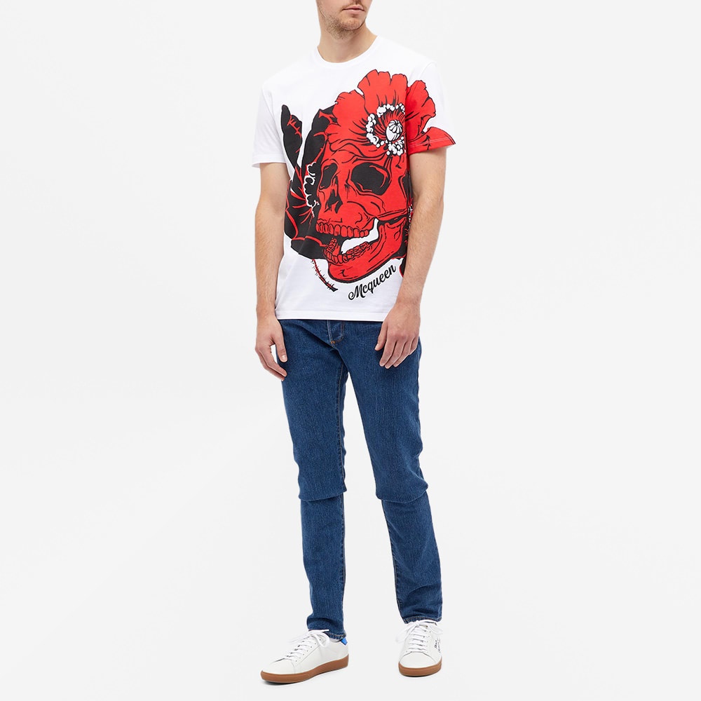 Alexander McQueen Large Skull Tee - 5