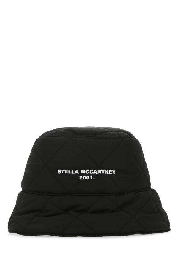 ハット Stella McCartney FW22 Black nylon hat (900453WP0076 T840) Stella McCartney Stella Mccartney Woman Black Nylon Hat