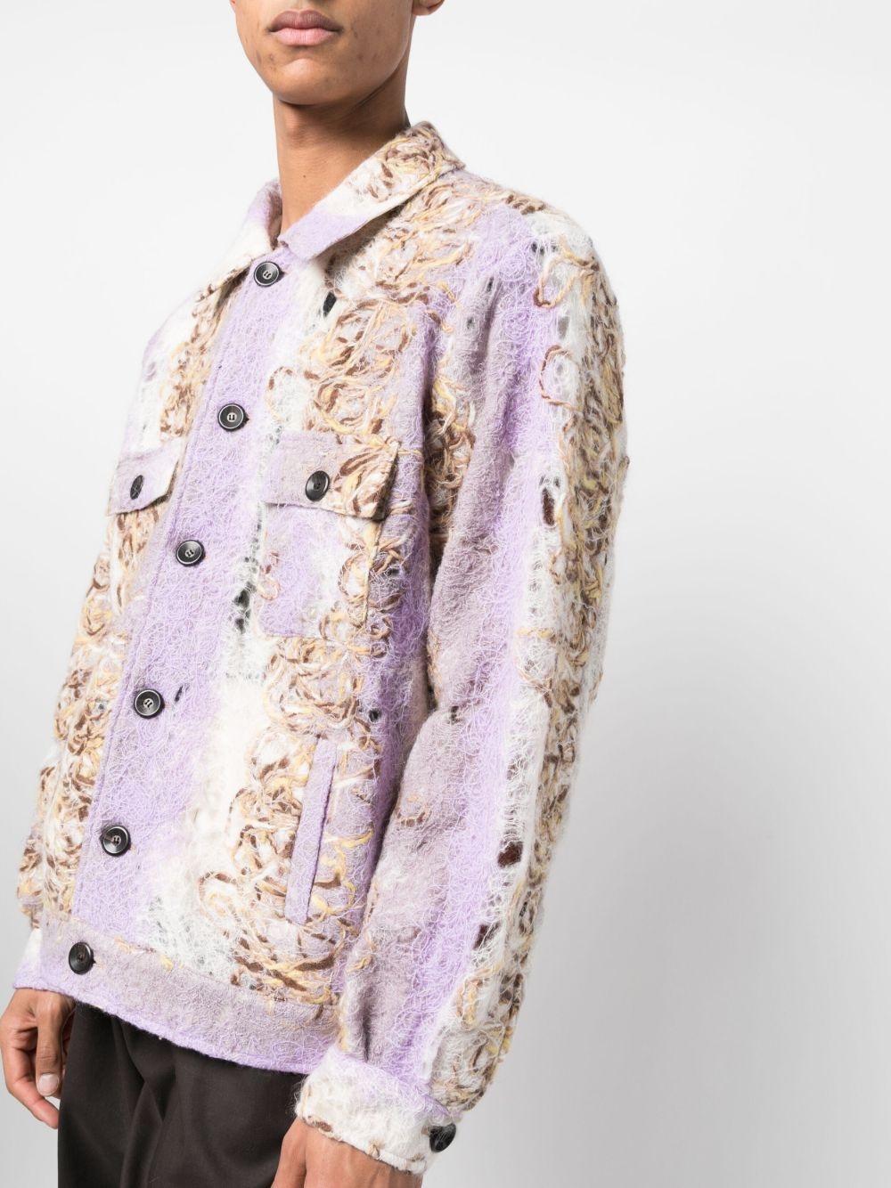 graphic-print bomber jacket - 5