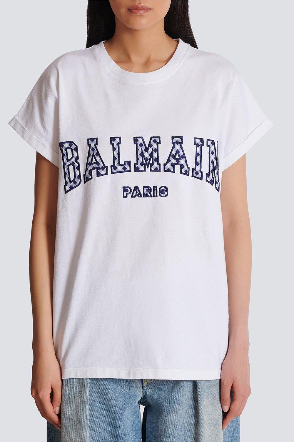 Vichy Detail T-Shirt - 4