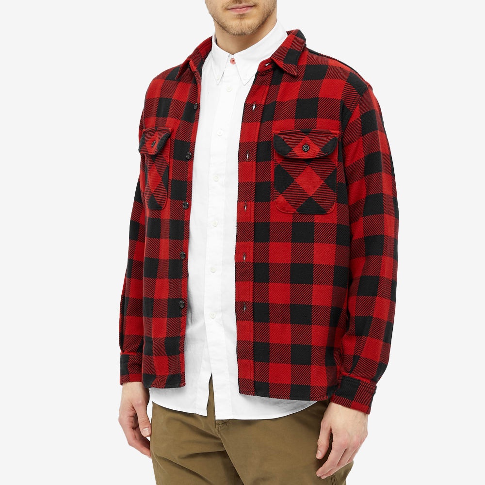 The Real McCoy's Joe Mccoy Buffalo Flannel Shirt - 4