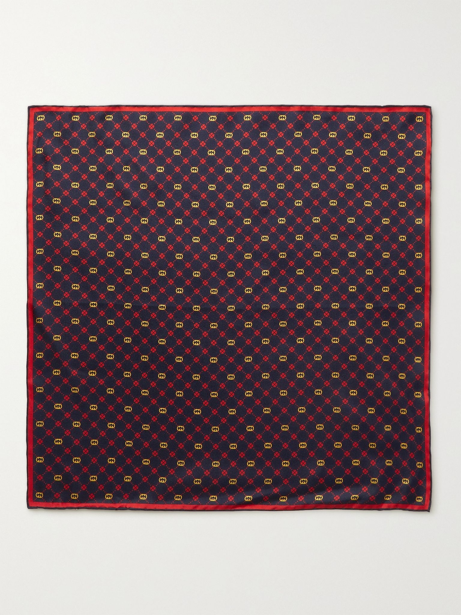 Printed Silk-Twill Pocket Square - 2