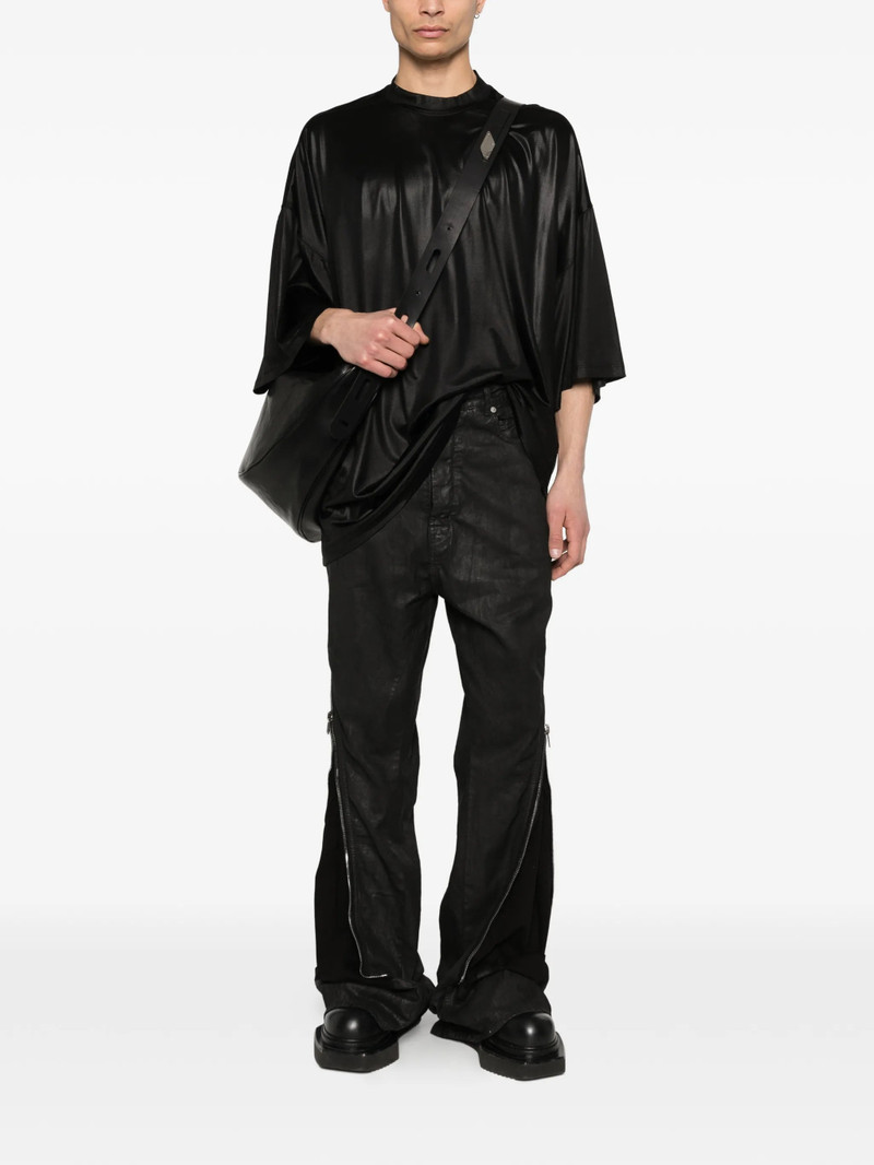Rick Owens DRKSHDW Rick Owens Drkshdw Tommy T Tie-detail T-shirt outlook