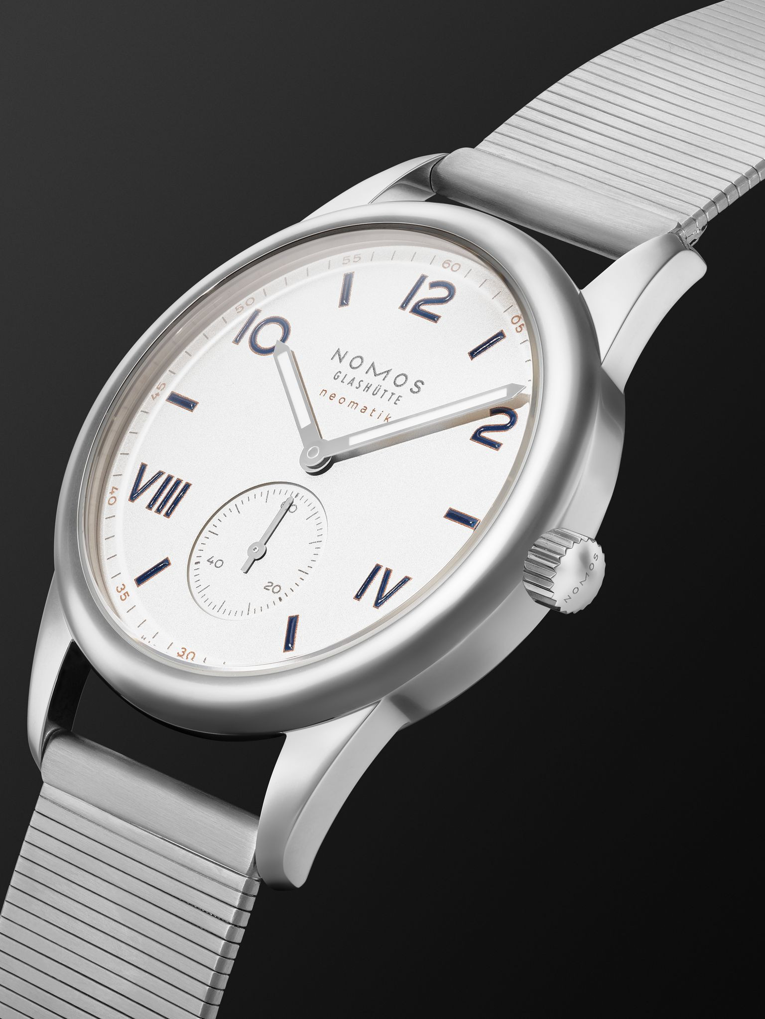 Club Campus Neomatik Automatic 39.5mm Stainless Steel Watch, Ref. No. 766 White - 4